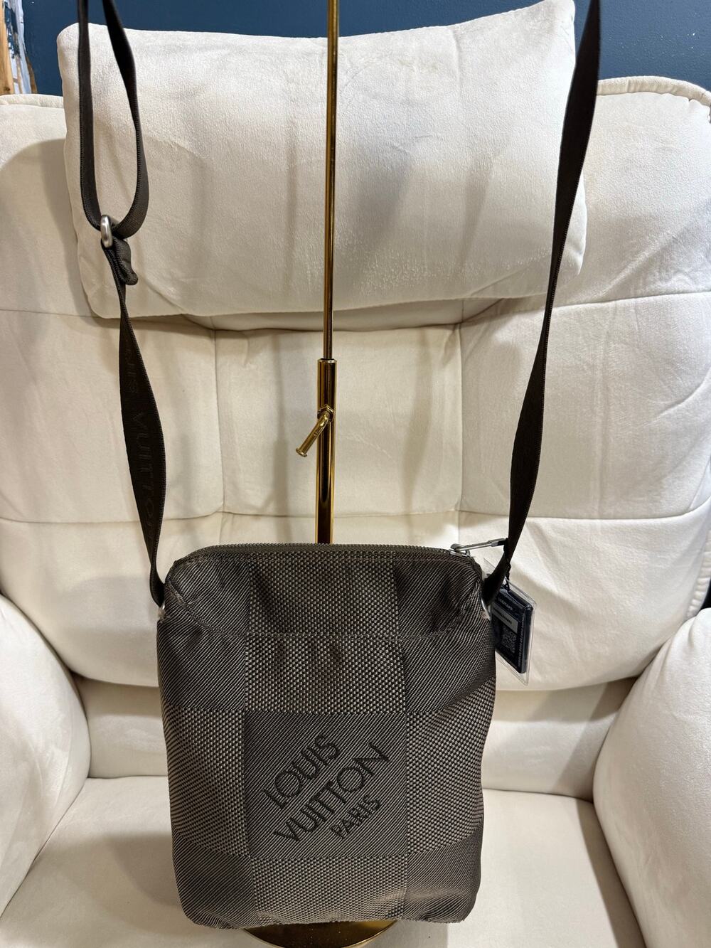 Louis Vuitton Citadin PM Damier Geant Canvas Messenger / Crossbody Bag